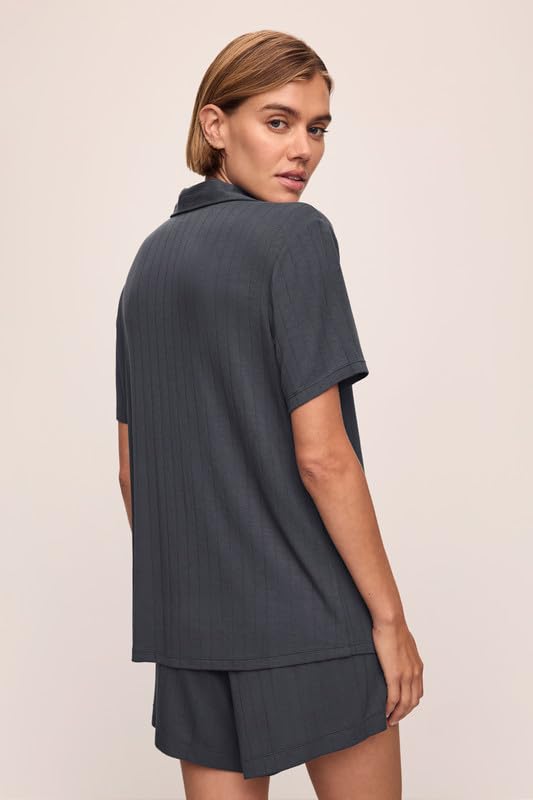 Image of Eberjey Gisele Rib Relaxed Short PJ Set