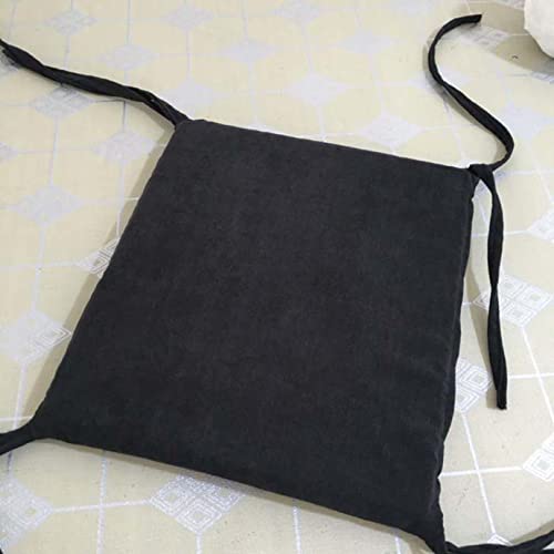 Coussin de terrasse de 140 cm pour balancelle et banc de jardin intérieur extérieur noir - 3