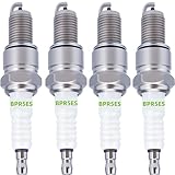 4 Pcs BPR5ES Spark Plug Compatible with NGK BPR5ES 7734 Champion RN11YC RN12YC Torch F5RTC Honda 980