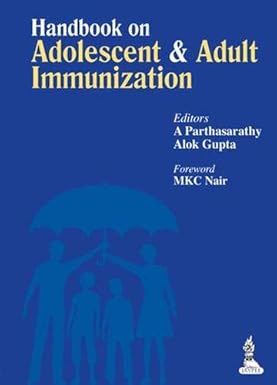 HANDBOOK ON ADOLESCENT AND ADULT IMMUNIZATION