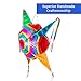 Mexican Piñata (Large 32 inches) - Authentic Handmade Foldable Large Pinata for Birthday Party - Piñatas para Cumpleaños - Fiesta Piniata - Mexican Star Pinata - Cinco de Mayo Pinatas