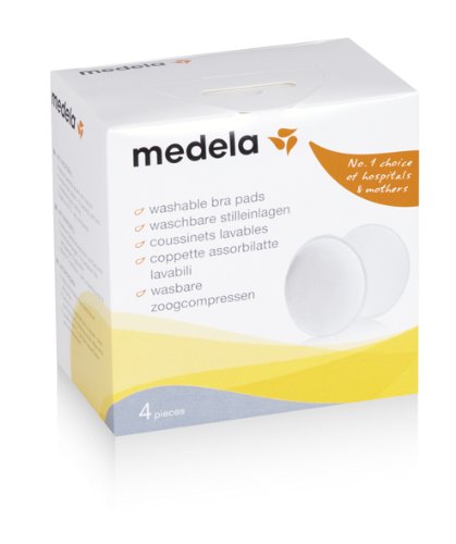 Absorvente lavável para seios c/4 unidades, Medela