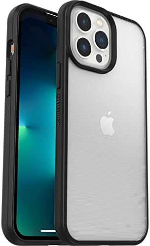 OtterBox Sleek Etui do iPhone 13 Pro, Odporne na Wstrząsy i Upadki, Przetestowane Zgodnie ze Standardami Wojskowymi, Przezroczyste/Czarne, Bez Opakowania Detalicznego