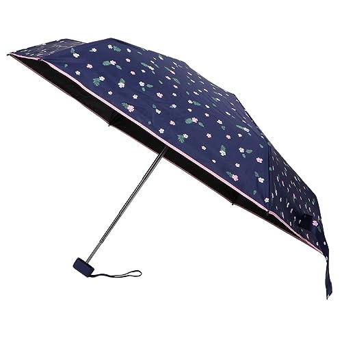 Parapluie compact de voyage Healvian rose pour les trajets quotidiens