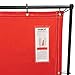 Jackson Safety Welding Screen and Frame Combo Kit -Includes Welding Curtain, Fame, Brackets, and Lacing Ties (Multiple Sizes and Colors), 6' x 8'