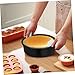 3 Pcs Round Baking Pan Nonstick Black Cake Molds with Parchment Paper for Cakes Desserts and More for All Occasions