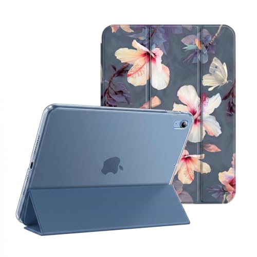Image of MOCA Case for iPad (A16) 11th Generation 11 Inch 2025 10th Generation 2022 iPad 10.9 Inch Slim Stand Hard Shell Back Protective Smart Cover for 10.9 inch iPad 10th Gen 2022 Release A2696 A2757 A2777