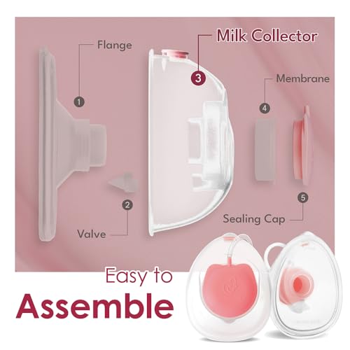 Image of Nenesupply Collectors for Handsfree Wearable Collection Cups. Work with Nenesupply Handsfree Wearable Collection Cups Only. Made of Food Grade Material. Handfree Pumping Leak Proof. Hold 180ml / 6oz