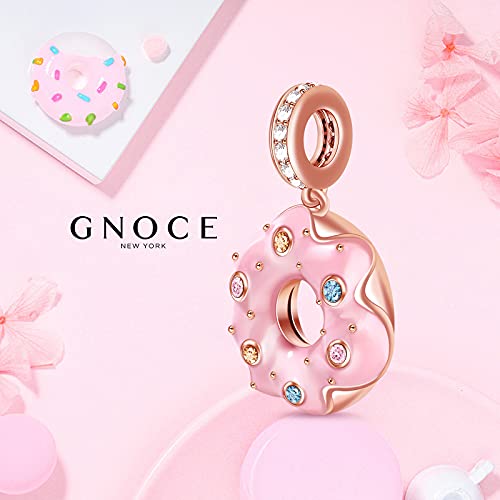 Image of GNOCE Food Themed Charm Beads Fit Charm Bracelet Necklace for Women