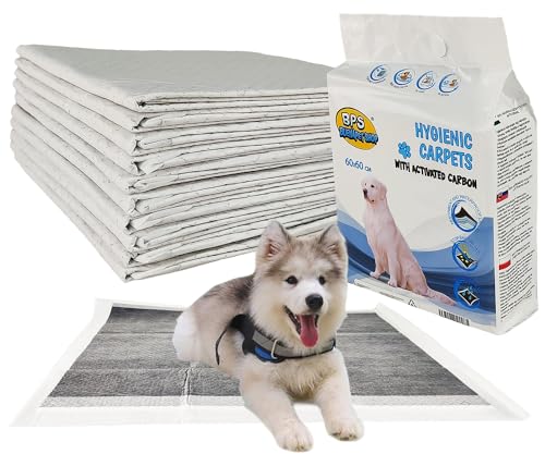 Tappetino Igienico Assorbente per Cani con carboni attivi (100pezzi 60x60cm)