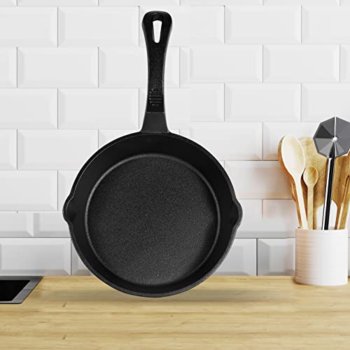 Jogreful 8 Inch Cast Iron Skillet Pan thumb #7