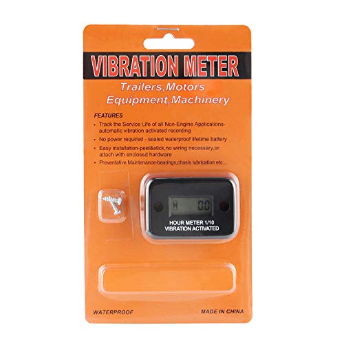 image for AIMILAR Vibration Hour Meter - Waterproof Hourmeter for Gas Diesel Eng