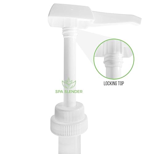 Miniatura 2 de Spa Slender 1 Pack Gallon Pump Dispenser  Gallon Bottle Pump with Lock-Down Closing System  Suitable for Industrial and Health Care Use  30ml Liquid