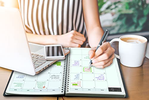 2023-Diary-by-Smart-Panda--A4-Week-to-View-Dated-Planner--Simple-Design-Inspires-Productivity--Softcover-Appointment-Book-30-Minute-Intervals--Annual-Calendar-November-2022-December-2023