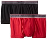 BOSS HUGO BOSS Men's 2-Pack Excite Cotton Stretch Trunk