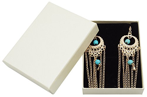 Bienvenu Women's Tassel Foot Chain Turquoise Barefoot Sandals Anklet, Gold #TOP6