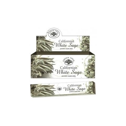 Green Tree White Sage Incense Sticks Pack Cover
