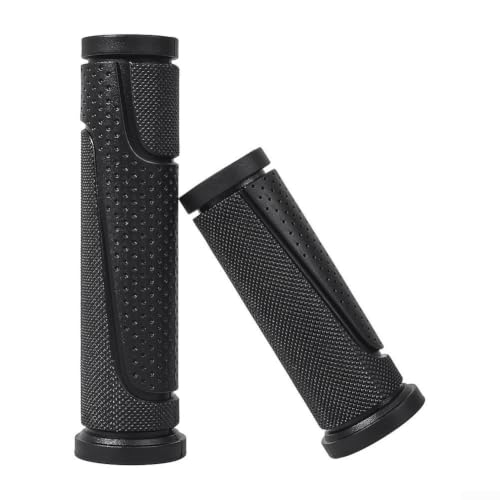 Allthingstore Fundas de agarre para manillar de scooter eléctrico, empuñaduras de goma antideslizantes para KuKirin G2/G3/G4, paquete de 2 ergonómicos, agarre cómodo (negro)