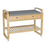 【Montaje sencillo:】Zapatero de madera con buena relación calidad-precio, fácil de montar según las instrucciones ilustradas incluidas. Si su artículo llega dañado, rayado o parte faltante, por favor no dude en contactar con nosotros, le enviaremos un reemplazo gratuito u ofreceremos un reembolso.