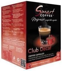 Smart Coffee Club Nespresso Compatible Coffee Pods 5 X 10 Decaf