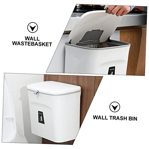 Bote de basura compacto colgante Hemobllo para cocina miniatura 7