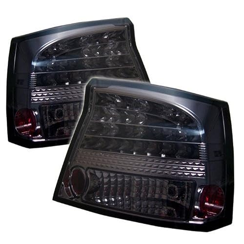 Spyder 5002310 Dodge Charger 06-08 LED Tail Lights - Smoke