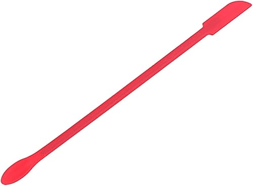Miniatura 7 de 4 mini raspadores de silicona rojos, espátulas pequeñas de última gota, espátula de cuchara de silicona reutilizable para cocina y belleza, tarros