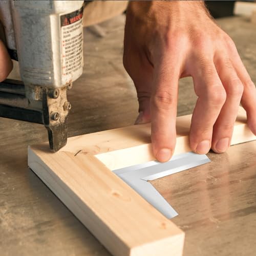 90°Precision Hair Angle, Try Square 63 x 40 mm 90 Degree Angle Try Angle Ruler Measuring Tool