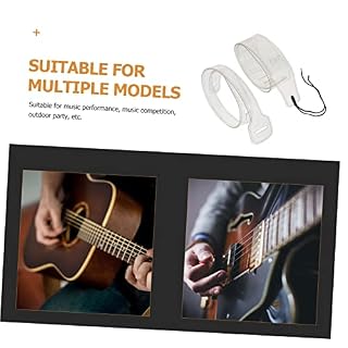 Totority 1Pc Sangle Transparente Sangle De Guitare Ceinture De Ukulélé Claire Sangle D’Épaule De Guitare Sangle De Basse Sangle De Ukulélé Ceinture De Guitare Électrique Ou Bretelles - Les Beatles, Paul McCartney, John Lennon, RIngo Starr, George Harrison Totority 1Pc Sangle Transparente Sangle De Guitare Ceinture De Ukulélé Claire Sangle D'Épaule De Guitare Sangle De Basse Sangle De Ukulélé Ceinture De Guitare Électrique Ou Bretelles – Image 5