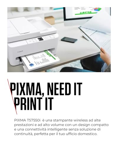 Stampante Inkjet Canon Pixma Ts7550I - 3