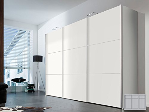 Preisvergleich Produktbild möbelando Schwebetürenschrank Kleiderschrank Schrank Schlafzimmerschrank Aurora I (Breite: 300 cm)