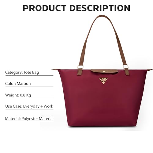Image of Lavie Signature Women's Oregon Tote Handbag for Women | Tote Bag for Work | Ladies Purse | Stylish Shoulder Bag | Gift for Women