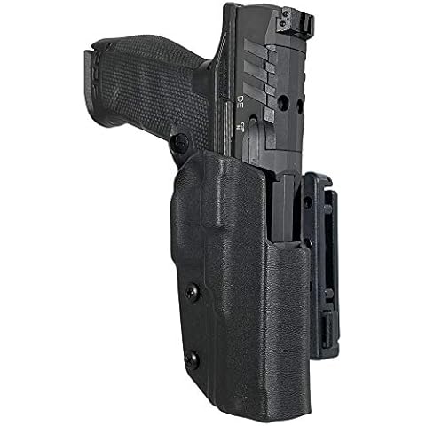 Black Scorpion Outdoor Gear OWB Pro IDPA Competition Holster fits Walther PDP (Black, Right-Hand Draw) Cover