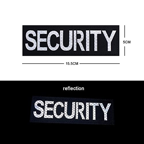 image for nc Security Reflective IR Patch Uniform Vest Police Special Force Hook