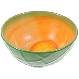 Design DéCoratif: Le bol de service de fruits présente une forme esthétique qui crée une ambiance active et ajoute du plaisir à la présentation des aliments lors de repas en famille ou entre amis