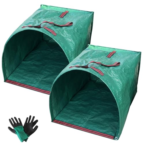 Bolsas para césped con boca ancha para recoger hojas sin esfuerzo y cuidar tu espalda 2