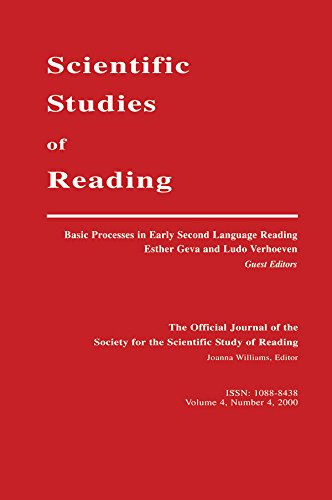 Basic Processes in Early Second Language Reading: A Special Issue of scientific Studies of Reading (English Edition)