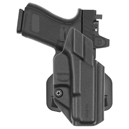 Tulster OWB Range+ Kydex Paddle Holster Glock 19/23/45 Right