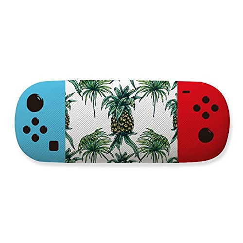 Boîte de rangement Pineapple Fruit pour lunettes de jeu créatif en étui vert protecteur