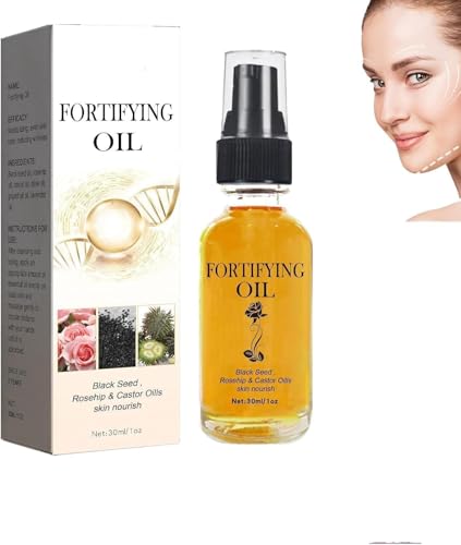 Aceite facial, sérum de ricino, comino negro y rosa mosqueta, suero hidratante, aceite facial antiedad, reduce arrugas y reafirma la piel, natural Cuidado de la piel