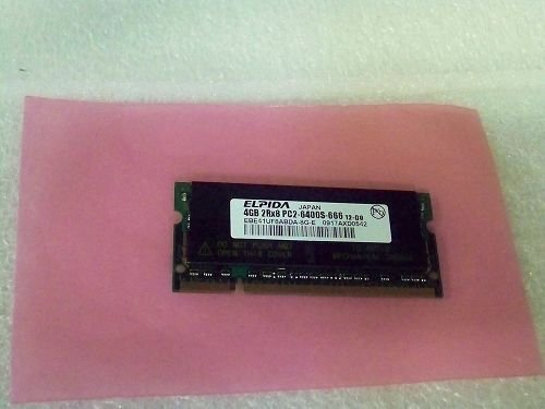 Elpida ? HP Elpida ebe41uf8abda-8g-e 4 GB pc2 ? 6400s-666 SODIMM Non - ECC 2rx8