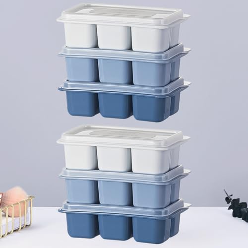 Molde compacto para cubitos de hielo 12.5x7.2x3.8 cm miniatura 5