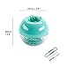 100pcs 28mm Mint Green Paper Clips Medium in Mint Paper Clips Dispensers Holder Paperclips Storage Case for Desk Organizer Accessories (Mint Green)
