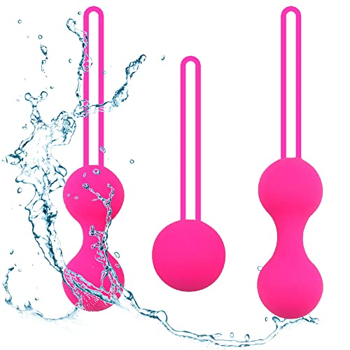 Paquete de 3 Unidades de Kit de Entrenamiento con Pesas para Mujer para endurecimiento y Control Muscular (37,5 g, 58 g, 65,5 g)