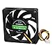 Ruilogod DC24V 0.32A Łożysko Bringless PC Case CPU Cooler Cooling Wentylator 70x15mm