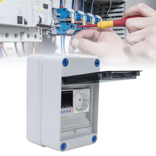Boîte de distribution montée en surface étanche IP65 avec disjoncteur de fuite 63A - 3