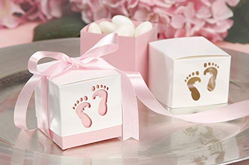 Boîte à dragées rose petit coffret pour chocolat et mini cadeau invité mariage
