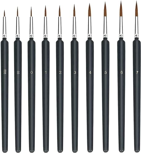 acrylic paint brush sets