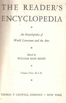 The Reader's Encyclopedia, An Encyclopedia of World Literature and the Arts, Volume Three: M to R