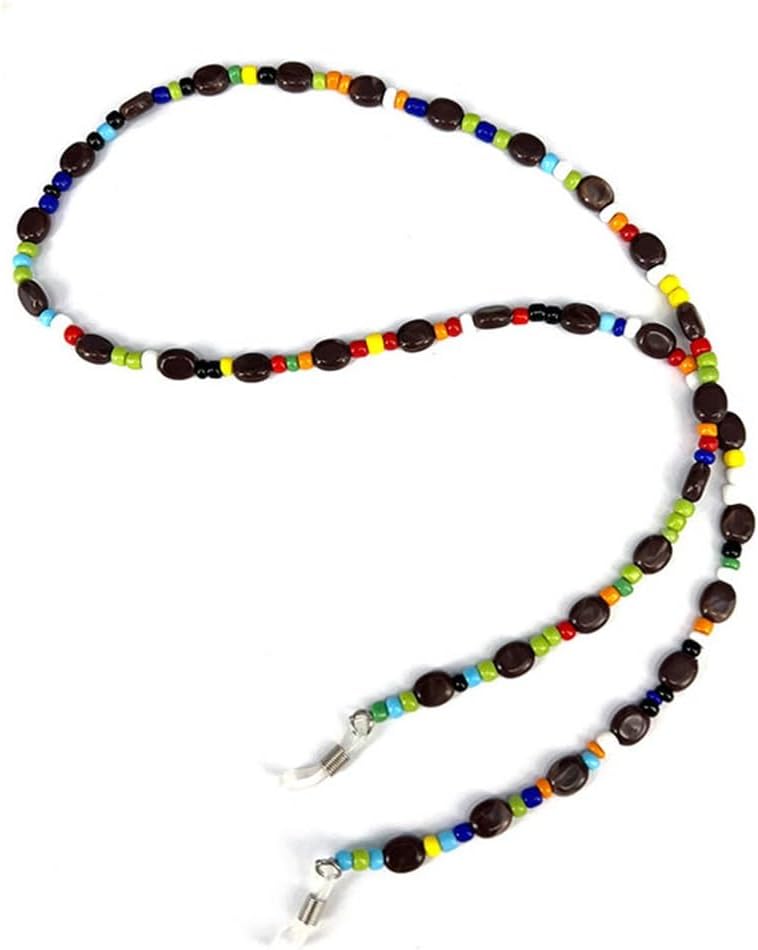 Eyeglasses Chain Colorful Beads Adult Lanyard Anti Drop Rope